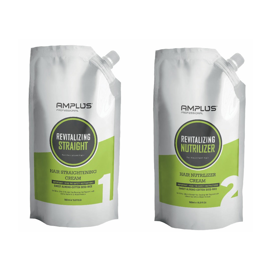 Hair straightening cream & Neutralizer cream