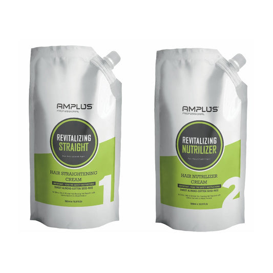 Hair straightening cream & Neutralizer cream